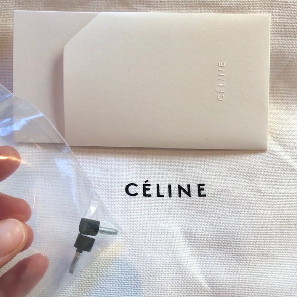 Celine nude leather pointed toe pumps - Picture 6 of 8